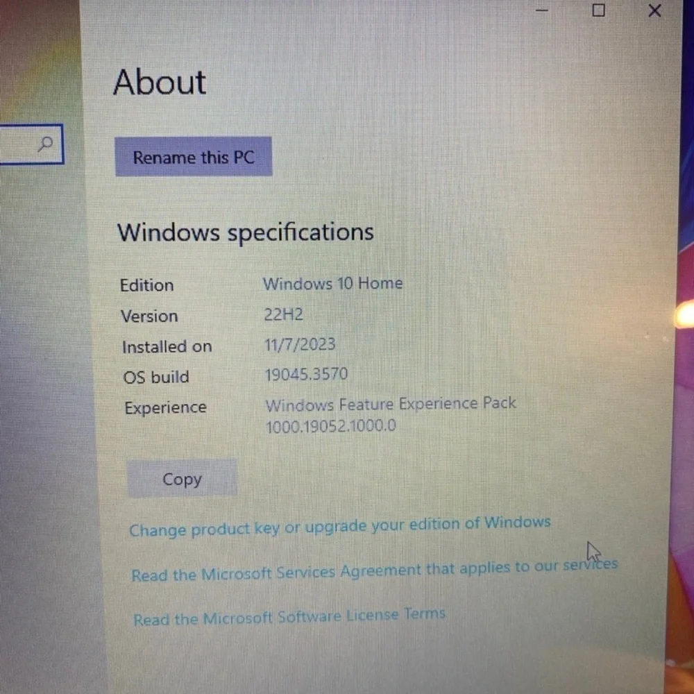 HP red Laptop